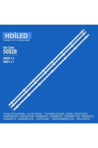 40fd7300, 40fd5050, Telefunken 40tf4025, 40tf2020m 17dlb40vxr1 Led Bar ürün fotoğrafı