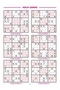 Bulmaca Sudoku Set-5 Kitap-1.800 Adet Sudoku ürün fotoğrafı