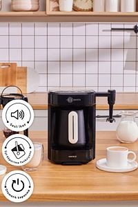 Hatır Barista Cappuccino ve Türk Kahve Makinesi Krem ürün fotoğrafı