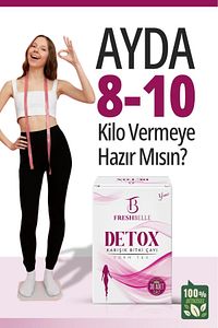 Doğal Detox Zayıflama1 Yardımcı Bitkisel Çay ürün fotoğrafı