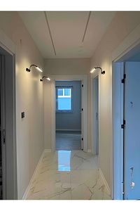 Siyah Mat Gün Işığı (sarı) Banyo Duvar Ayna Tablo Aydınlatması Flüt Aplik Kuğu Aplik Ledli Aplik ürün fotoğrafı
