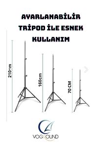 Reing Fill Light Led Işıklı Tripod 10 Inç Halka Youtuber Tiktok Makyaj Işığı Ayaklı 10 Inç Tripot38 ürün fotoğrafı