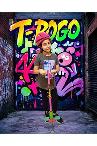 Pogo Stick, Zıplama Çubuğu, Zıp Zıp Oyuncak, Dış Mekan Bahçe Oyuncakları ürün fotoğrafı
