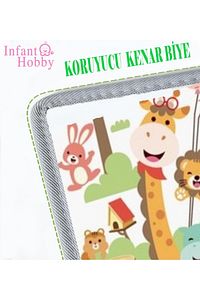 Giraffe Premium Katlanabilir Oyun Matı Oyun Halısı (ÖZEL KORUYUCU KENAR BİYELİ) ürün fotoğrafı
