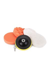 6 Parça 12.5cm Battal Boy Oto Pasta Cila Polisaj Seti ürün fotoğrafı