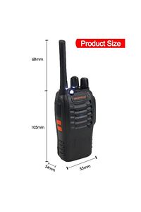 Bf888s 5w Vox Uhf/vhf Ctcss/dcs 2'li El Telsiz Seti ürün fotoğrafı