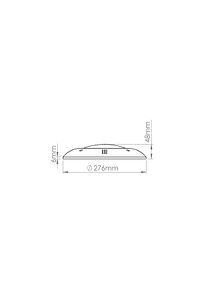 32 Watt 12 Volt Led Mavi Sıva Üstü Havuz Lambası 32w 12v ürün fotoğrafı