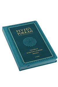 Feyzü'l Furkân Tefsirli Kuran-ı Kerim Meali Turkuaz(CEP BOY-SADECE MEAL-CİLTLİ) ürün fotoğrafı