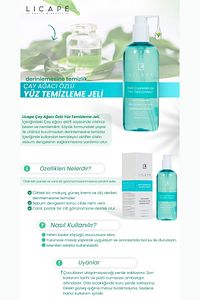 Çay Ağacı Özlü Yüz Temizleme Jeli 400ml ürün fotoğrafı