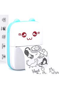 Mini Fotoğraf Yazıcı Kablosuz Etiket Yazıcı Baskı Makinesi Ios Android Uyumlu Termal Printer ürün fotoğrafı