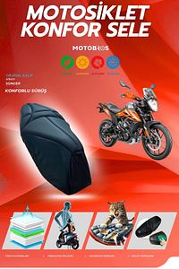 Ktm Adventure 250-390 Konfor Sele Kılıfı (TEK PARÇA) ürün fotoğrafı