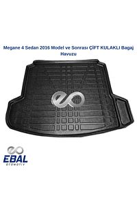Renault Megane 4 Joy (çift Kulaklı) / 2016 Ve Sonrası Uyumlu Esnek Bagaj Havuzu ürün fotoğrafı