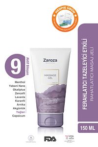 Masaj Jeli - Biber Ekstresi Ve Okaliptus Yağ & Lavanta - Massage Gel - 150 ml ürün fotoğrafı