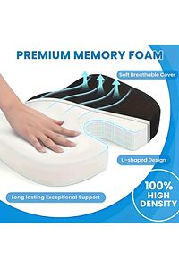 Ortopedik Oturma Minderi Visko Cocix Elastik Minder Minderi Oturma Simidi Yastığı ürün fotoğrafı