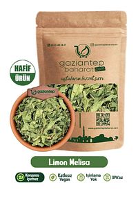 Limon Melisa 20 gr - Limon Melisa, Oğul Otu, Nane Balsamı, Acem Otu, Limon Otu ürün fotoğrafı