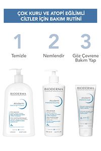 Atoderm Intensive Eye Kuru Atopi Eğilimli Göz Çevresi Kremi ve Temizleyici Hyalüronik Asit 100 ml ürün fotoğrafı