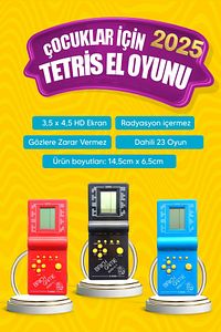 Nostaljik El Atarisi Tetris Glrshop ürün fotoğrafı