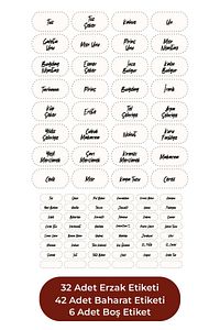 Foly Etiketli Kare Erzak Saklama Kabı 24'lü Set 8x(0,55 LİTRE, 1,2 LİTRE, 1,75 LİTRE) Beyaz ürün fotoğrafı