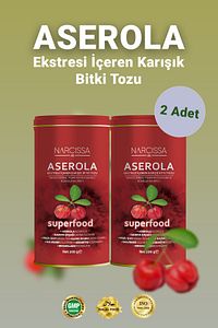 2 Adet - Aserola Ekstresi Içeren Karışık Bitki Tozu ürün fotoğrafı