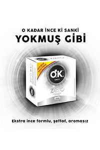 Zero 45'li Prezervatif Avantaj Paketi ürün fotoğrafı