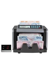 Sc6500 Karışık Para Sayma Makinesi, Tl Ve Euro Karışık Sayım - Usd Adet Sayım - Müşteri Ekranı ürün fotoğrafı