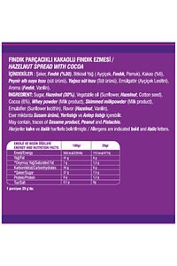 350 gr Fındık Parçacıklı Kakaolu Fındık Ezmesi %30 ürün fotoğrafı