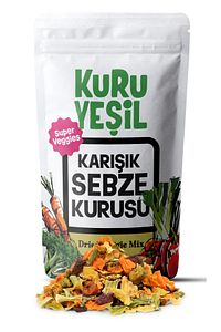 Kurutulmuş Sebze Karışımı - Dried Vegetables - Mix- Granül Karışık Sebze - 100 gr ürün fotoğrafı