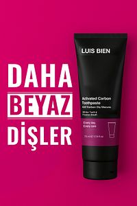 Aktif Karbon Diş Beyazlatıcı Macun | Kalıcı Etki & Leke Giderici | Ferah Nefes & Parlak Gülüş ürün fotoğrafı