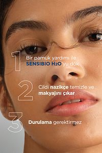 Sensibio H2O Hassas ve Normal Ciltler için Micellar Makyaj Temizleme Suyu 500 ml ürün fotoğrafı