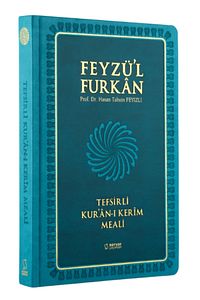 Feyzü'l Furkân Tefsirli Kuran-ı Kerim Meali Turkuaz(CEP BOY-SADECE MEAL-CİLTLİ) ürün fotoğrafı