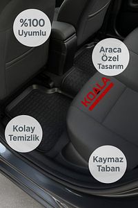 Fiat Egea Sedan Paspas Ve Bagaj Havuzu 3d Havuzlu Tam Set 2015-2025 Uyumlu Arası ürün fotoğrafı