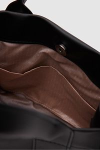 Bonnie Suni Deri Siyah Tote Bag ürün fotoğrafı