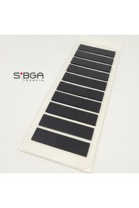 Siyah Postit Post-it Post It. Siyah Kitap Ayracı Ayraç Siyah Postit Sticker Not Kağıdı ürün fotoğrafı