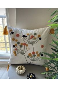 Bmyhome 2 Adet Punch Nakışlı Kırlent Kılıfı ürün fotoğrafı