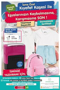 Kıyafet Kaşesi Okul Kaşesi -t533 ürün fotoğrafı