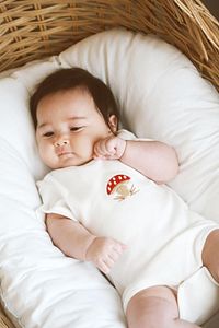 3lü Nakışlı Çıt Çıtlı Kısa Kollu Body Zıbın Model 1 ürün fotoğrafı