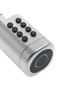 Akıllı Kapı Kilidi Mobil App Parmak Izi Şifre Rfıd Wi-fi Google Home & Alexa Kontrollü Kilit X8052 ürün fotoğrafı