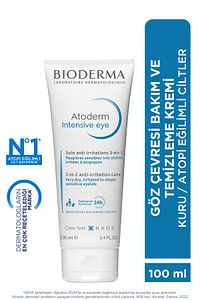 Atoderm Intensive Eye Kuru Atopi Eğilimli Göz Çevresi Kremi ve Temizleyici Hyalüronik Asit 100 ml ürün fotoğrafı