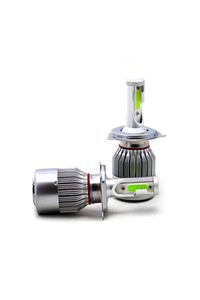 Yeni Seri C6 Tip Buz Mavisi H7 Led Xenon, Far Ampülü 4400lm, 10000k Zenon Seti ürün fotoğrafı