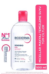 Sensibio H2O Hassas ve Normal Ciltler için Micellar Makyaj Temizleme Suyu 500 ml ürün fotoğrafı