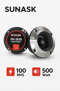 N-3838 10 Cm 500 Watt 100 Rms Dome Twitter Twieeter 2 Adet ( 1. Sınıf Kalite) Kutu Içeriği 2 Adet ürün fotoğrafı