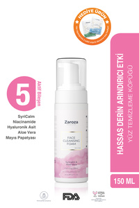Yüz Temizleme Köpüğü Hassas & Normal Ciltler Için Face Cleansing Foam(ALOE VERA)150ml ürün fotoğrafı