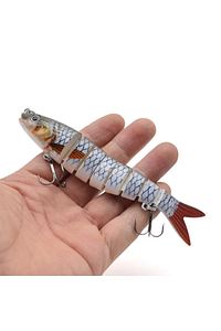 8 Eklemli 3d Oynak Rapala 13.5gr Sahte Balık Yem Wobblers Swimbait Tuzlu Ve Tatlı Su ürün fotoğrafı