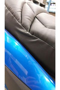 HONDA DİO ÖZEL KALIP VİSCO SÜNGERLİ TERLETMEZ ULTRA KONFORLU KONFOR SELE PEDİ DAYANIKLI ürün fotoğrafı