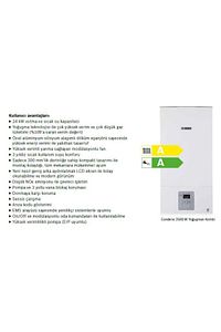 Condens 2500 W 24/24 Kw (20.000 Kcal) Tam Yoğuşmalı Kombi ürün fotoğrafı