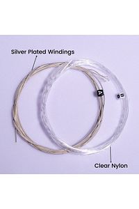 Pitbull Strings Silver Seri Klasik Gitar Takım Teli SCG NT Normal Tansiyon (Pena Hediyeli) ürün fotoğrafı