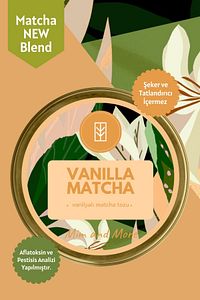 Vanilla Matcha - Vanilya Aromalı Matcha, 25 gr ürün fotoğrafı