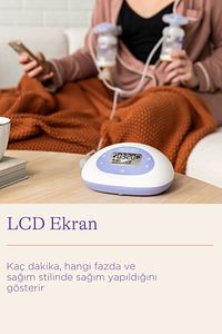 Çiftli Elektrikli Göğüs Pompası ürün fotoğrafı