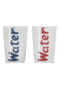Water Bardak 570 ml 2'li Set -mavi&kırmızı ürün fotoğrafı
