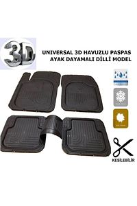 Nkt Group Fiat / Tofaş Doğan Uyumlu 3d Havuzlu Paspas Takımı 5 Parça ürün fotoğrafı